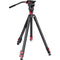 iFootage Gazelle TA6S Uprise Tripod with Komodo K5S Fluid Head Bundle