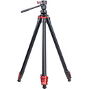 iFootage Gazelle TA3B Aluminum Alloy Tripod and Komodo K3 Fluid Head Bundle