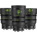 NiSi ATHENA PRIME T2.2/1.9 Full-Frame 3-Lens Add-On Kit (Leica L, Drop-In Filter Mounts)