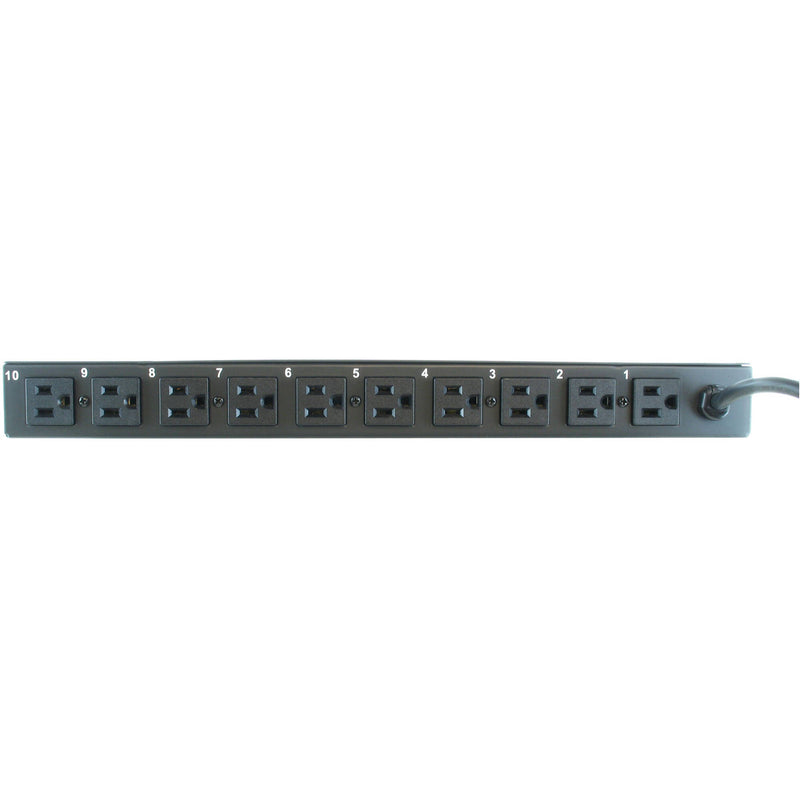 A-Neutronics 10-Outlet 19" Rackmount Power Strip