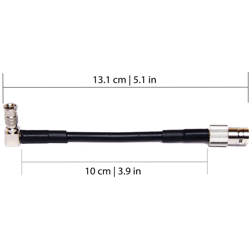 XLCS Designs 12G-SDI HD-BNC to BNC Pigtail Cable (3.9")