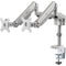 Rocstor ErgoReach EP18 Premium Aluminum Dual Ergonomic Monitor Mounted Arm
