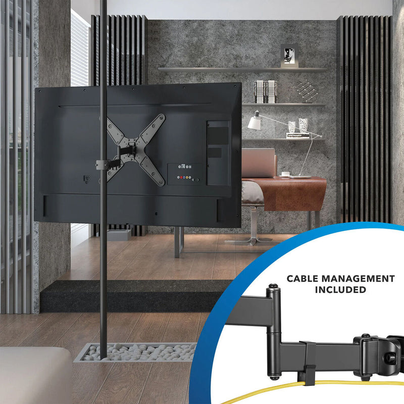 Mount-It! MI-391XL Full-Motion TV Pole Mount for 32 to 55" Displays