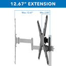 Mount-It! MI-391XL Full-Motion TV Pole Mount for 32 to 55" Displays