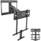 Mount-It! MI-395 Pull-Down Fireplace TV Mount with Spring Arm for 43 to 70" Displays (Black)