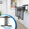 Mount-It! MI-395 Pull-Down Fireplace TV Mount with Spring Arm for 43 to 70" Displays (Black)