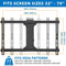 Mount-It! MI-4224 Motorized Ceiling Mount for 32 to 70" TVs (Black)