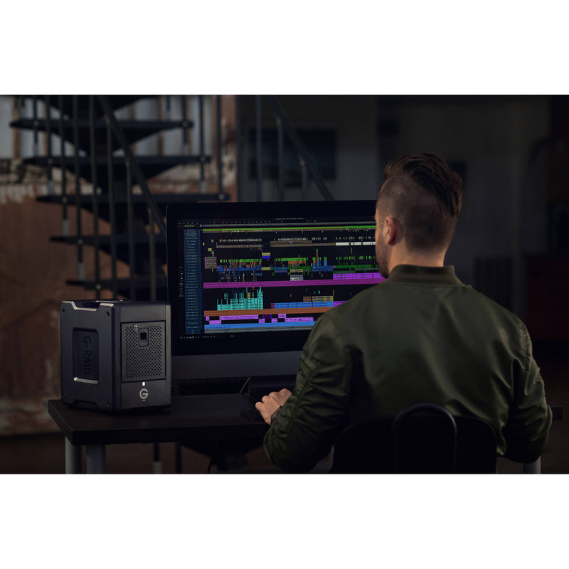 SanDisk Professional G-RAID Shuttle 4 96TB 4-Bay Thunderbolt 3 RAID Array (4 x 24TB)