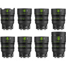 NiSi ATHENA PRIME T2.4/1.9 Full-Frame 8-Lens MASTER Kit (Sony E, Drop-In Filter Mounts)