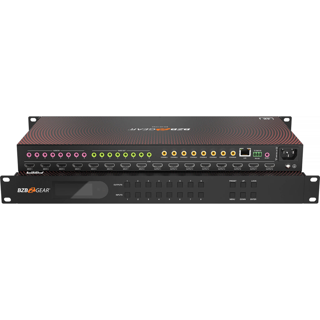 730665 Buy in India BZBGEAR 8x8 UHD 4K Seamless HDMI Matrix Switcher/Video ...