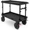 adicam MAX Film Cart with Height Adjustable Legs (Premium 10" Wheels, Black Latches)