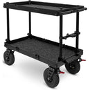 adicam MAX Film Cart with Standard Legs (Premium 10" Wheels, Black Latches)