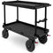 adicam MAX Film Cart with Standard Legs (Premium 10" Wheels, Black Latches)