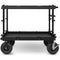 adicam MAX Film Cart with Height Adjustable Legs (10" Wheels, Black Latches)