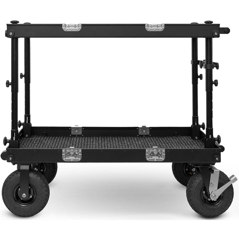 adicam MAX Film Cart with Height Adjustable Legs (10" Wheels, Silver Latches)