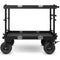 adicam MAX Film Cart with Height Adjustable Legs (Premium 10" Wheels, Silver Latches)