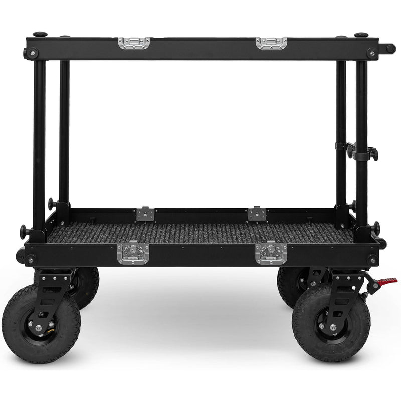 adicam MAX Film Cart with Standard Legs (Premium 10" Wheels, Silver Latches)