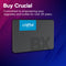 Crucial 4TB BX500 SATA III 2.5" Internal SSD