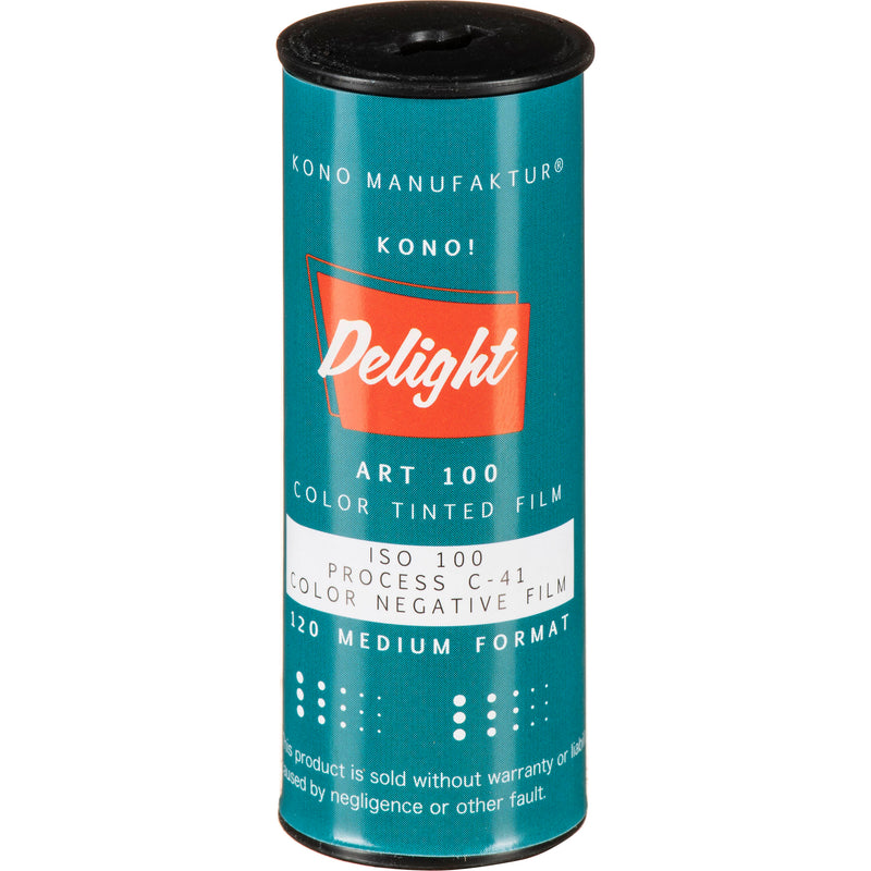 KONO Delight Art 100 Color Negative Film (120 Roll Film, Expired 12/2023)
