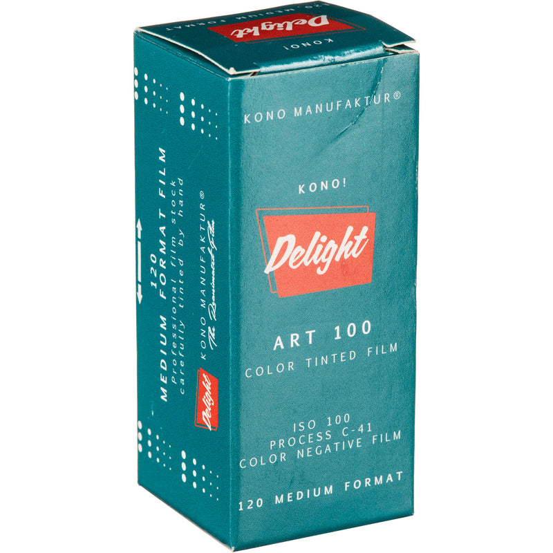 KONO Delight Art 100 Color Negative Film (120 Roll Film, Expired 12/2023)