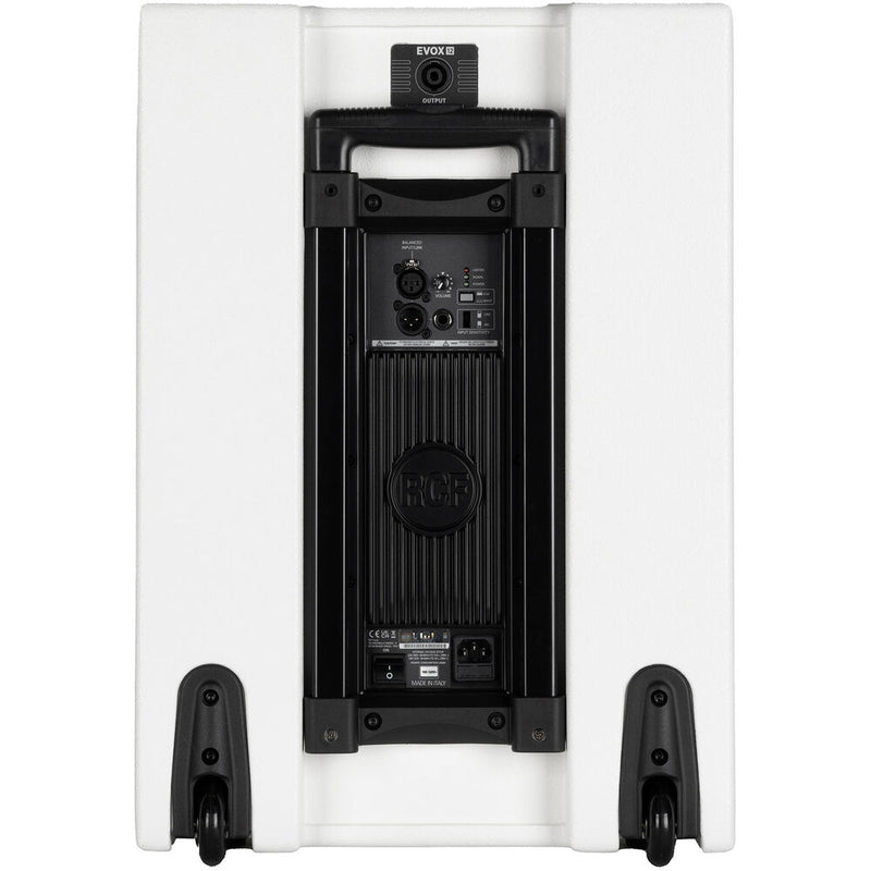RCF EVOX 12 Active 15" 2-Way 1400W Portable Line Array PA System (White)