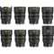 NiSi ATHENA PRIME T2.4/1.9 Full-Frame 8-Lens MASTER Kit (Leica L, Drop-In Filter Mounts)