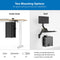 Mount-It! MI-7170 Rotating Heavy-Duty Under Desk or On-Wall CPU Mount