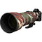 easyCover Lens Oak Neoprene Cover for Nikkor Z 180-600mm f/5.6-6.3 VR Lens (Green Camouflage)