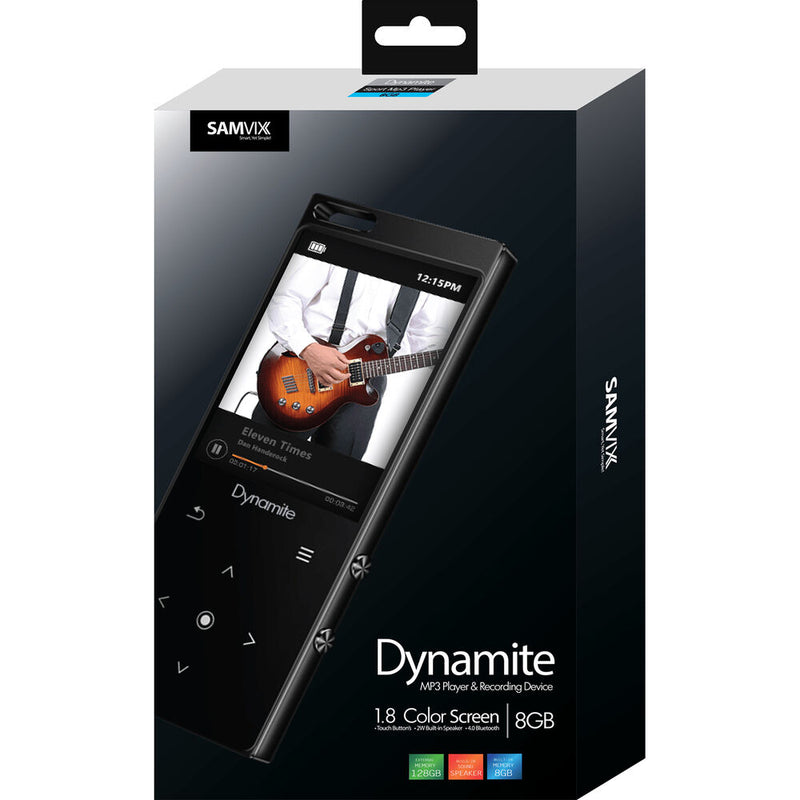 Samvix Dynamite 8GB Sport MP3 Player (Blue)