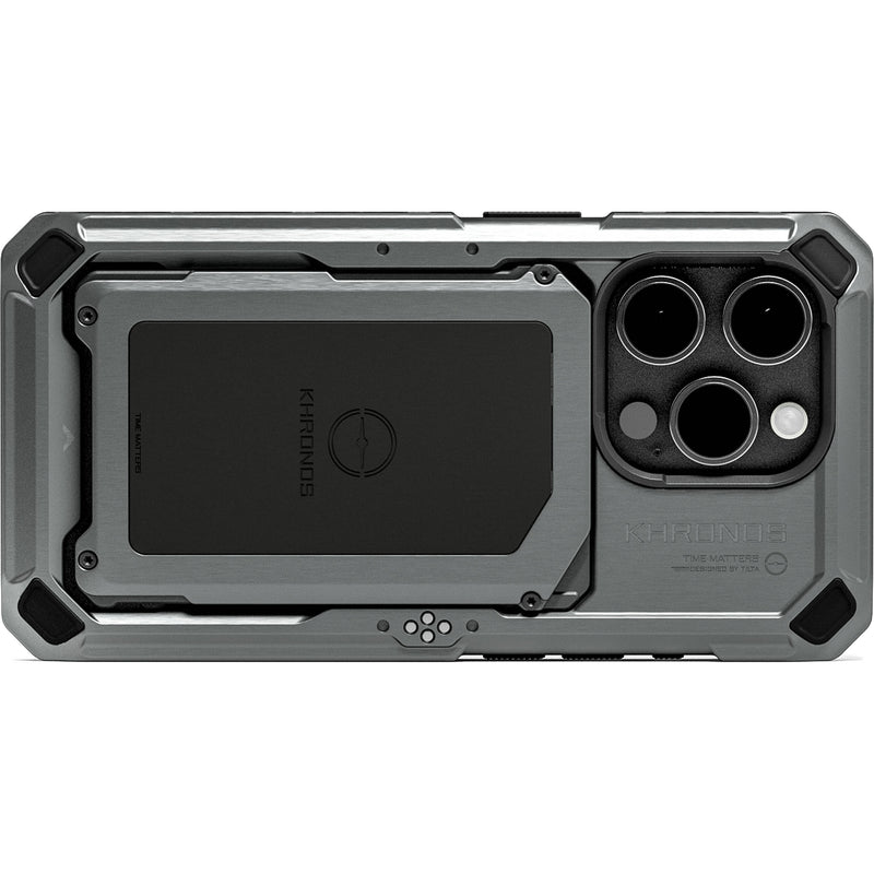 Tilta Khronos Mobile Filmmaking Case for iPhone 15 Pro (Space Gray)