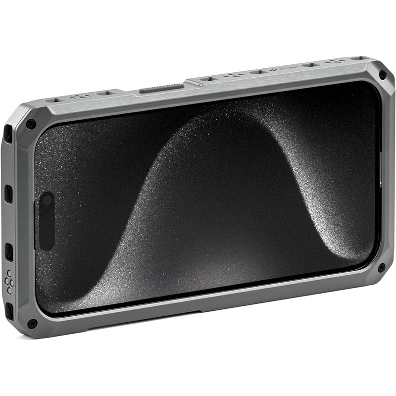 Tilta Khronos Mobile Filmmaking Case for iPhone 15 Pro (Titanium White)