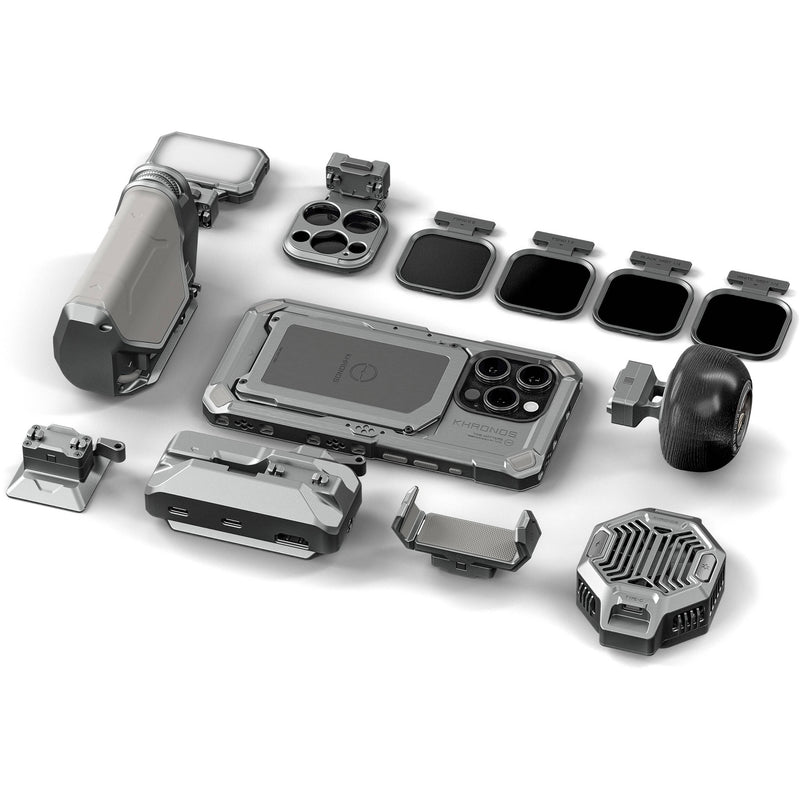 Tilta Khronos Ultimate Kit for iPhone 15 Pro (Titanium White)