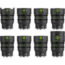 NiSi ATHENA PRIME T2.4/1.9 Full-Frame 8-Lens MASTER Kit (Canon RF, Drop-In Filter Mounts)