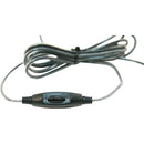 Califone KH-08 GUSB BK On-Ear Headset with Gooseneck Microphone and USB Connector (Black)