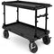 adicam MAX Film Cart with Height Adjustable Legs (9" Wheels, Black Latches)