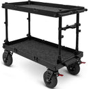 adicam MAX Film Cart with Height Adjustable Legs (Premium 9" Wheels, Black Latches)