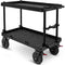 adicam MAX Film Cart with Standard Legs (Premium 9" Wheels, Black Latches)