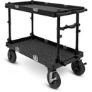 adicam MAX Film Cart with Height Adjustable Legs (9" Wheels, Silver Latches)