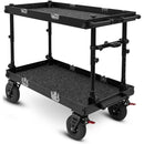 adicam MAX Film Cart with Height Adjustable Legs (Premium 9" Wheels, Silver Latches)