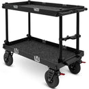 adicam MAX Film Cart with Standard Legs (Premium 9" Wheels, Silver Latches)