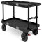 adicam MAX Film Cart with Standard Legs (Premium 9" Wheels, Silver Latches)