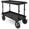 adicam MAX+ Film Cart with Height Adjustable Legs (10" Wheels, Black Latches, 551 lb Load Capacity)