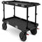 adicam MAX+ Film Cart with Height Adjustable Legs (Premium 10" Wheels, Silver Latches, 551 lb Load Capacity)