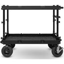 adicam MAX Film Cart with Height Adjustable Legs (9" Wheels, Black Latches)