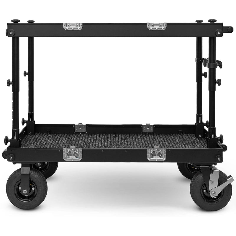 adicam MAX Film Cart with Height Adjustable Legs (9" Wheels, Silver Latches)