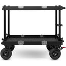 adicam MAX Film Cart with Standard Legs (Premium 9" Wheels, Silver Latches)