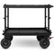 adicam MAX+ Film Cart with Height Adjustable Legs (Premium 10" Wheels, Black Latches, 551 lb Load Capacity)