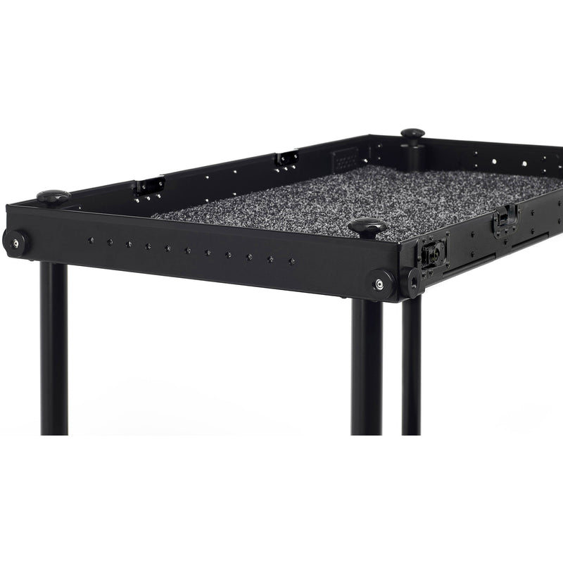 adicam MAX+ Film Cart with Height Adjustable Legs (Premium 10" Wheels, Black Latches, 551 lb Load Capacity)