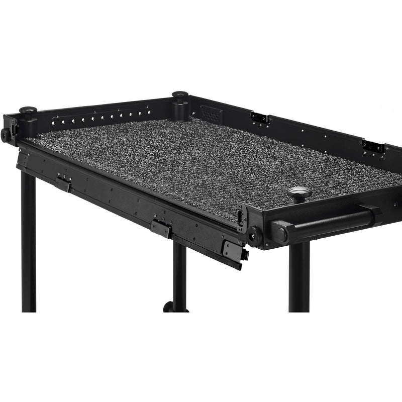 adicam MAX+ Film Cart with Height Adjustable Legs (10" Wheels, Black Latches, 551 lb Load Capacity)