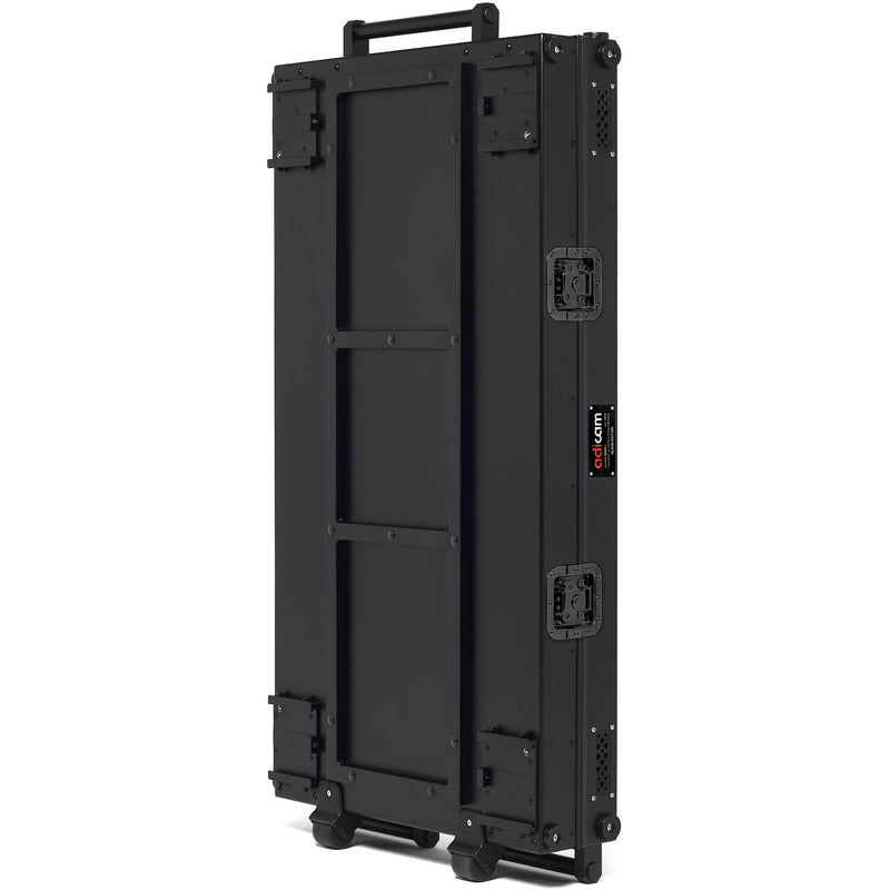 adicam MAX+ Film Cart with Height Adjustable Legs (10" Wheels, Black Latches, 551 lb Load Capacity)